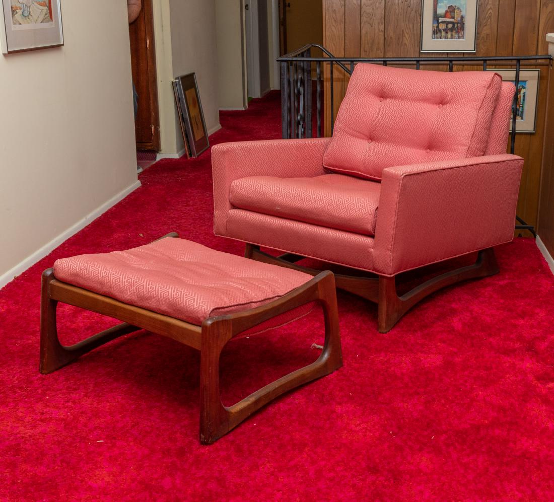 Adrian Pearsall - Lounge Chair & Ottoman (1 of 3)