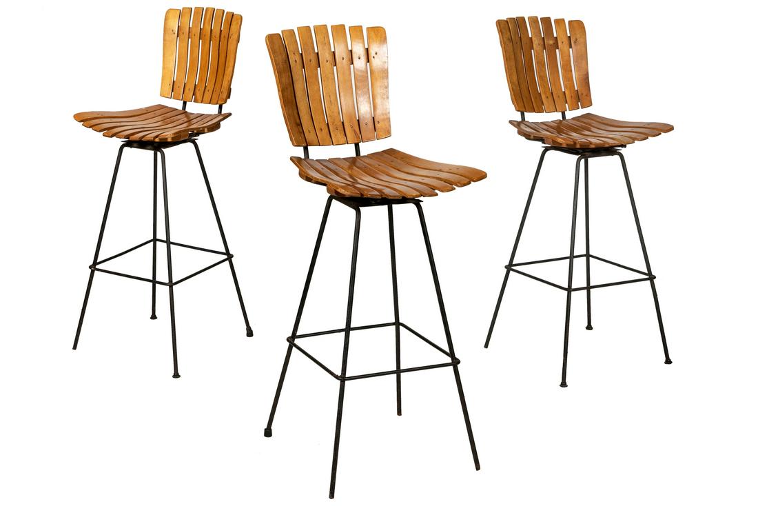Arthur Umanoff Style Bar Stools (1 of 2)