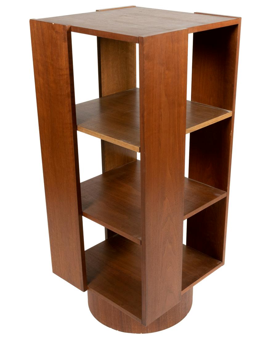 Danish Style Revolving Bookcase (1 of 2)