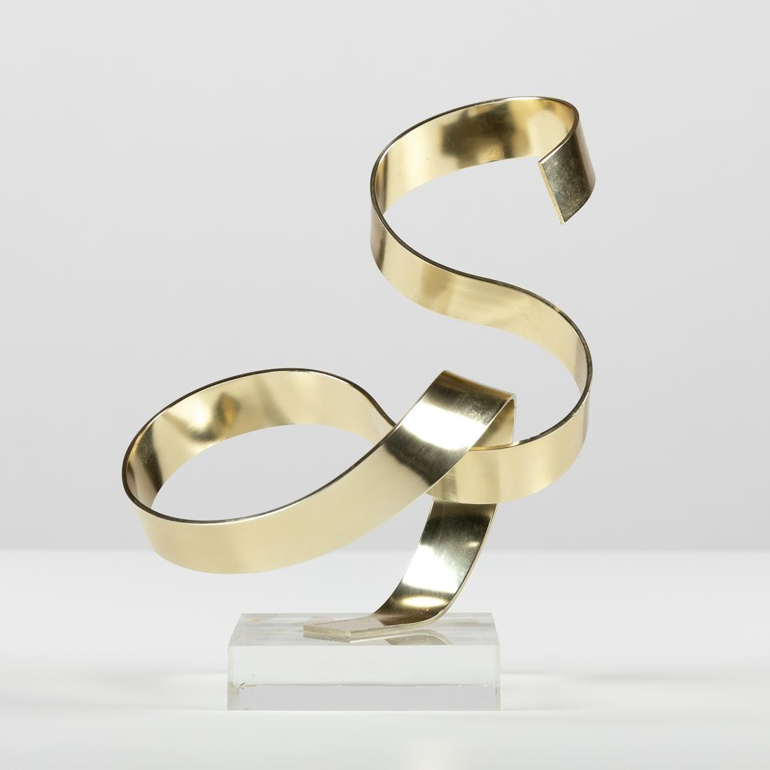 Dan Murphy - Lucite and Brass Sculpture (1 of 3)