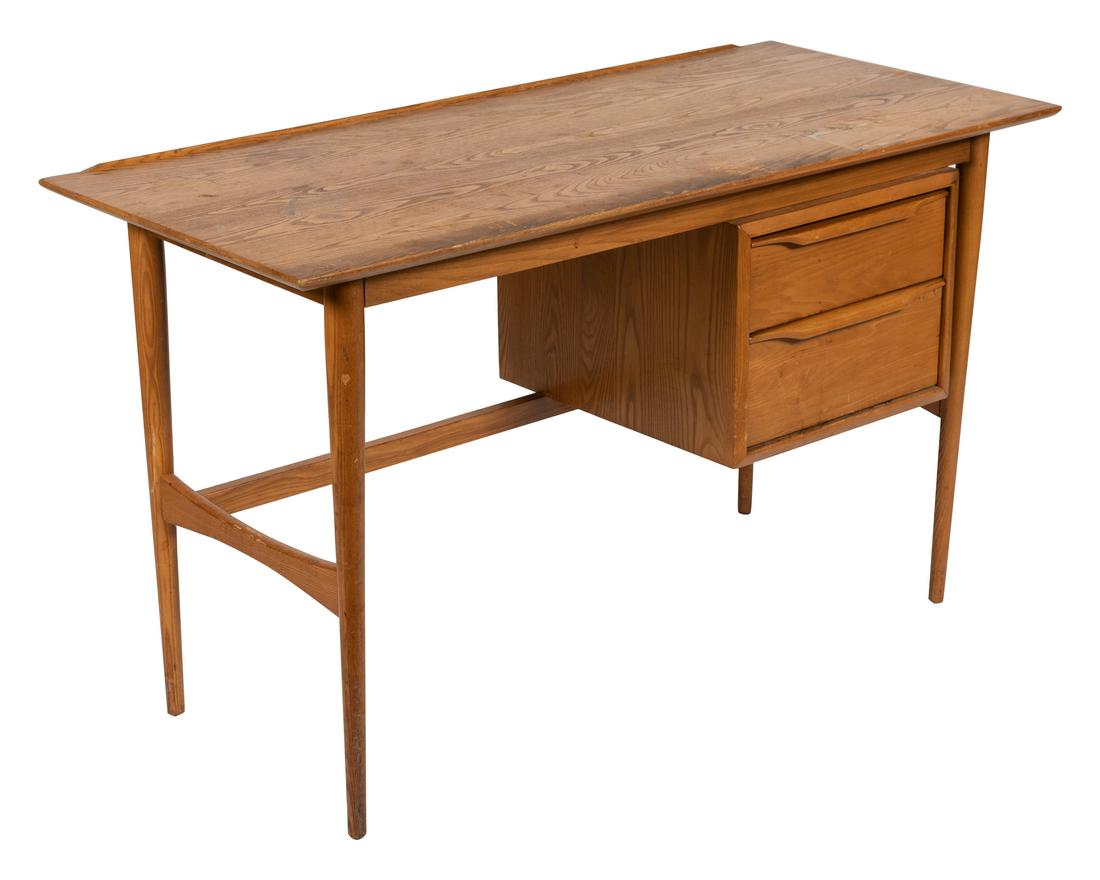 Mid Century Walnut Desk (1 of 2)