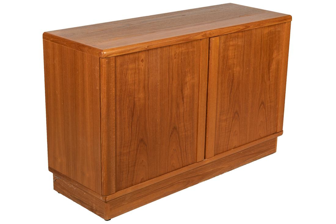 Danish Style Teak Compact Credenza (1 of 3)
