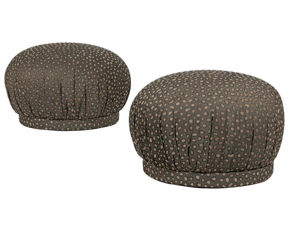 Pouf Ottomans - Pair (1 of 2)