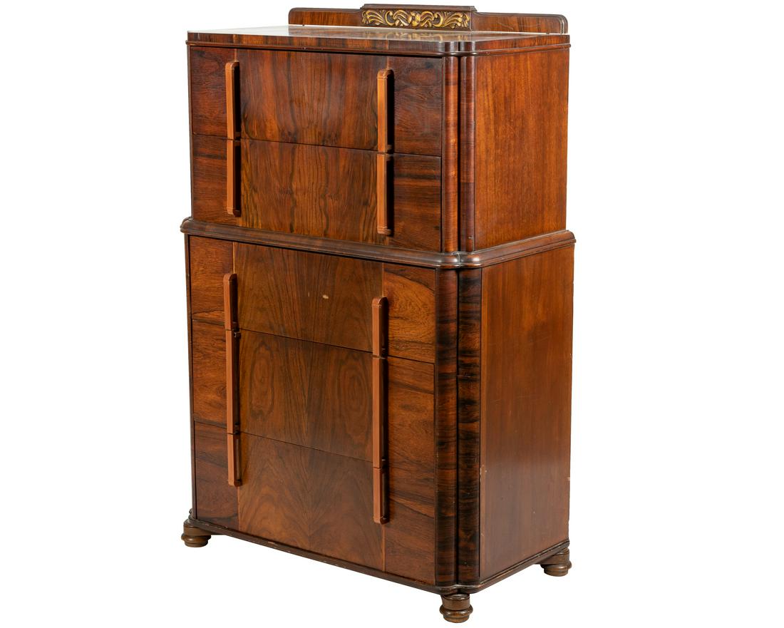 Art Deco - Highboy Dresser (1 of 1)