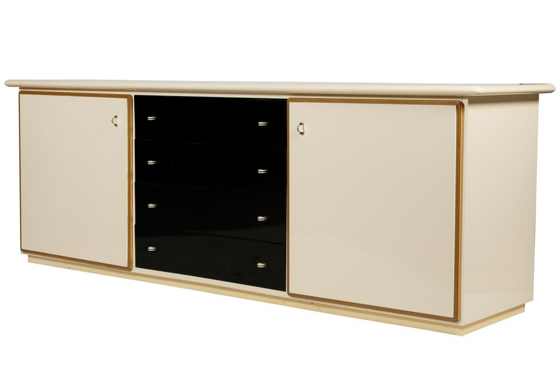 Maurice Villency - White Lacquer Credenza (1 of 3)