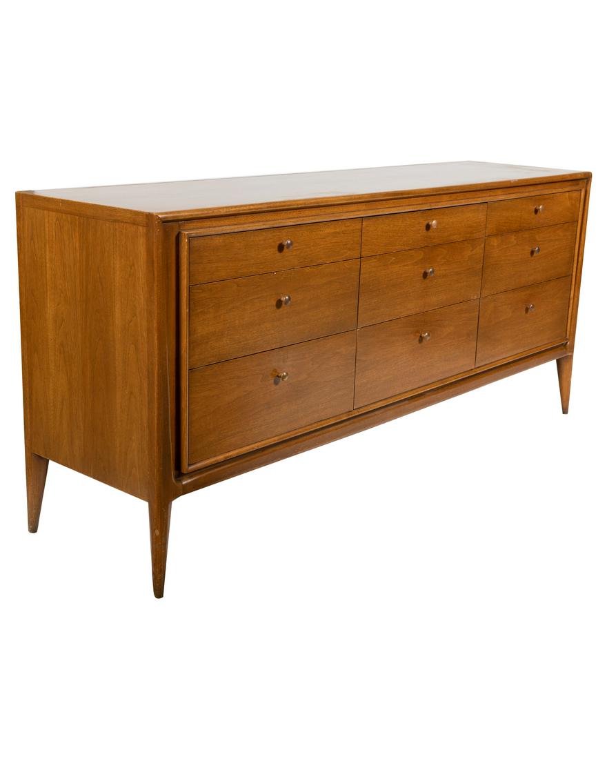 Mt. Airy - Walnut Triple Dresser (1 of 3)