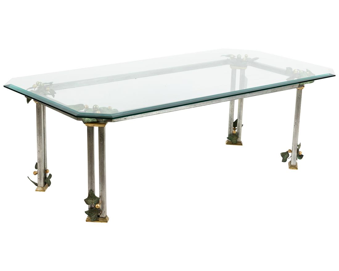 Bronze & Steel Coffee Table (1 of 3)