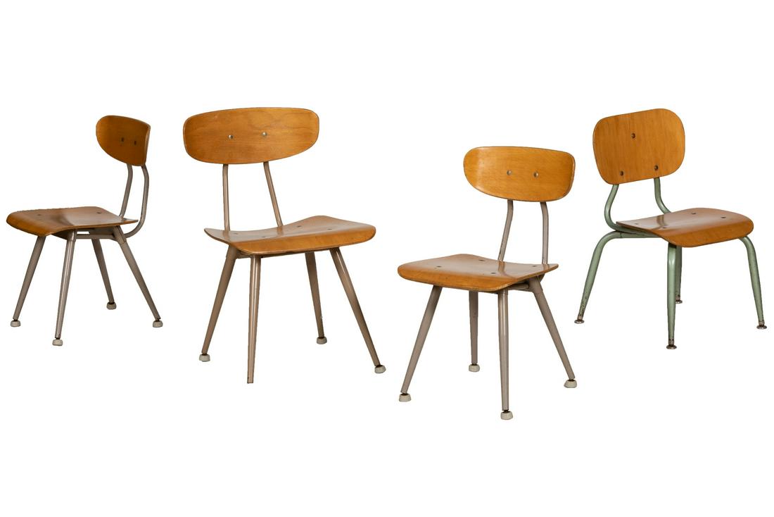 Mid Century Child's Chairs - Four (1 of 1)