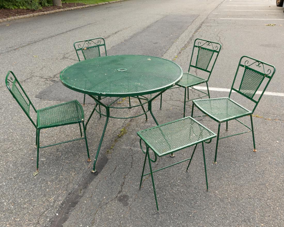 Mid Century Outdoor Patio Set - 5 Piece (1 of 3)