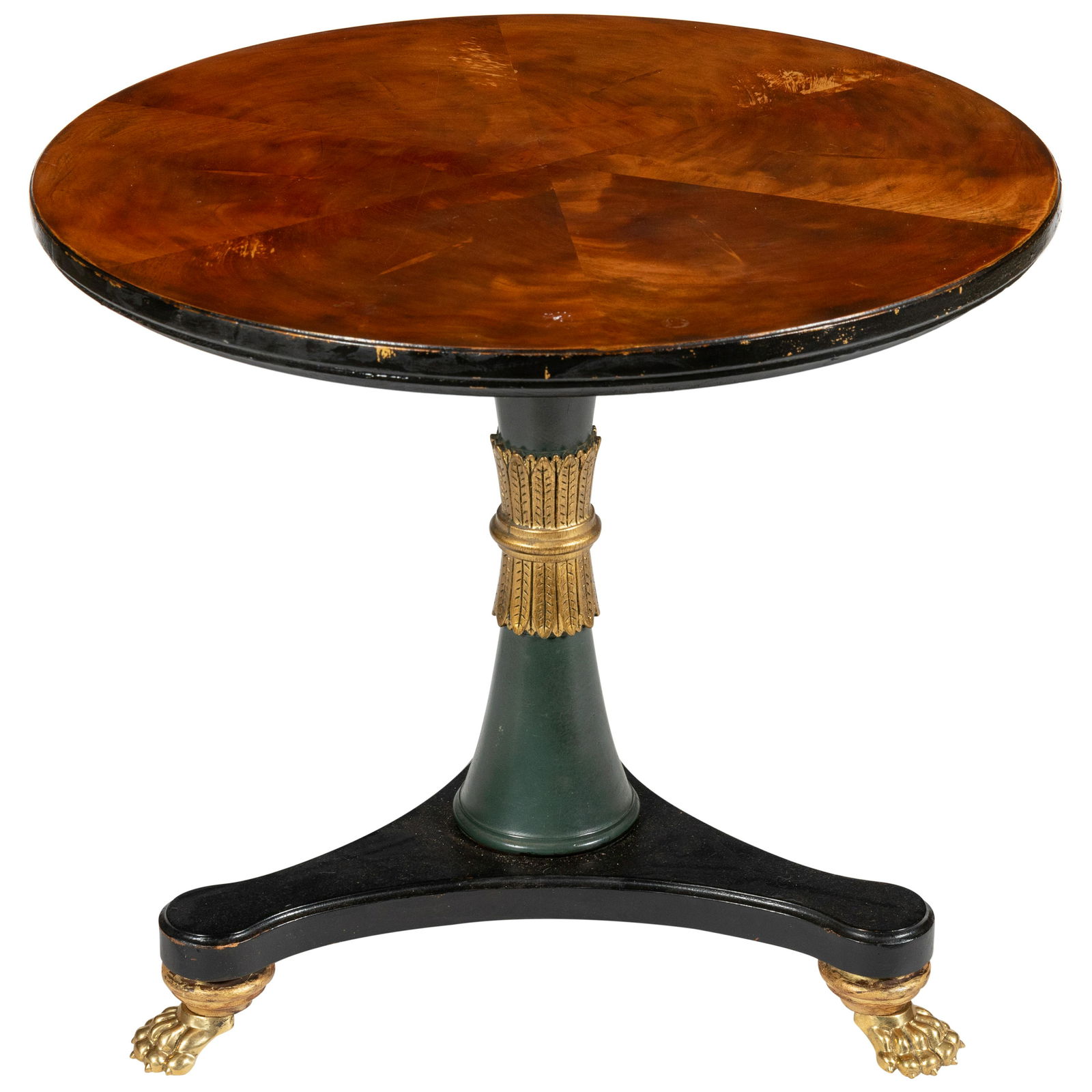 Henredon Empire Style Pedestal Table (1 of 4)