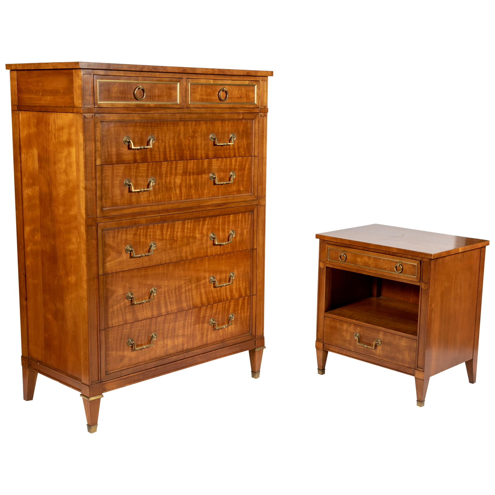 Kindel - Belvedere High Chest and Nightstand (1 of 4)