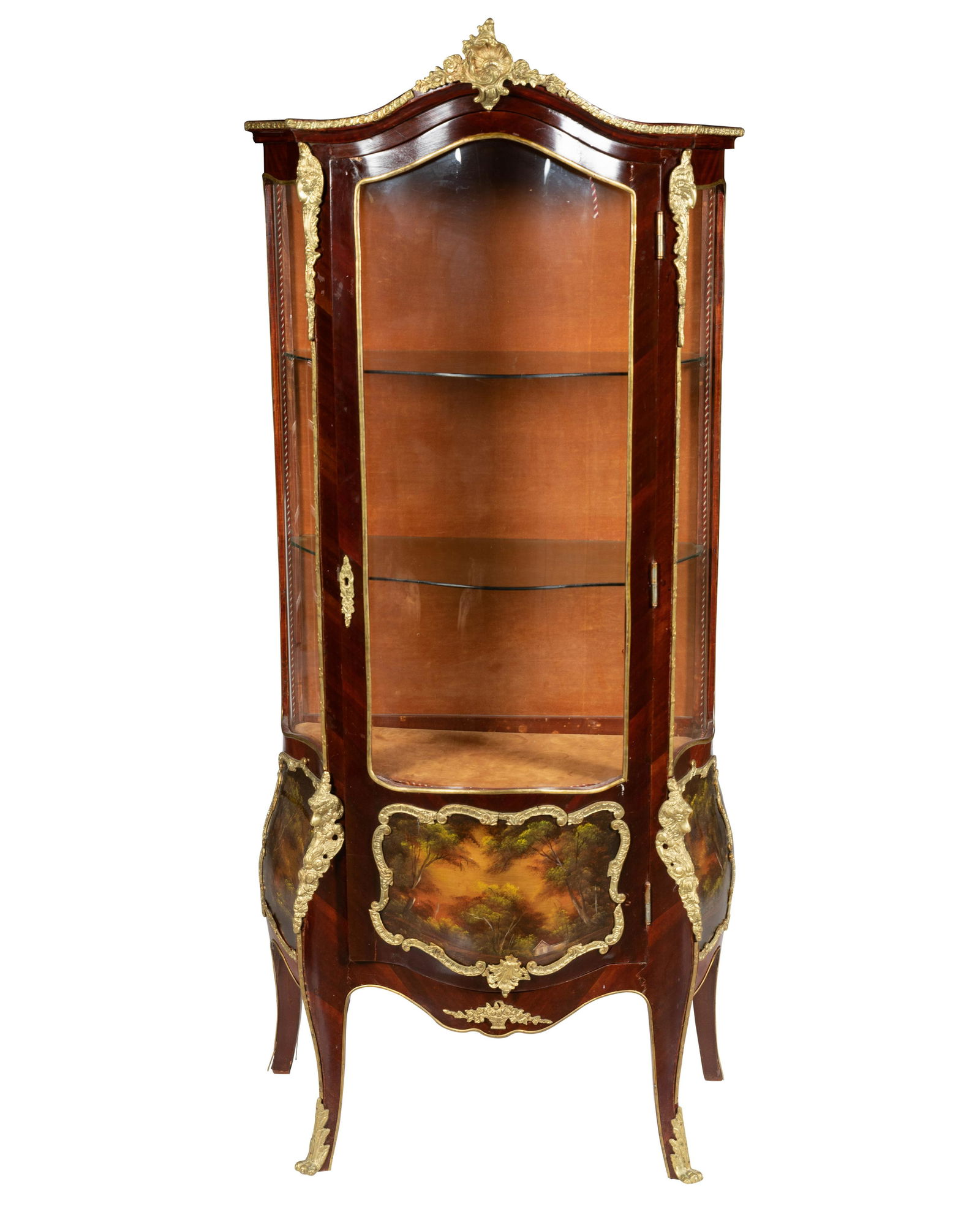 French Style Vitrine Cabinet (1 of 6)