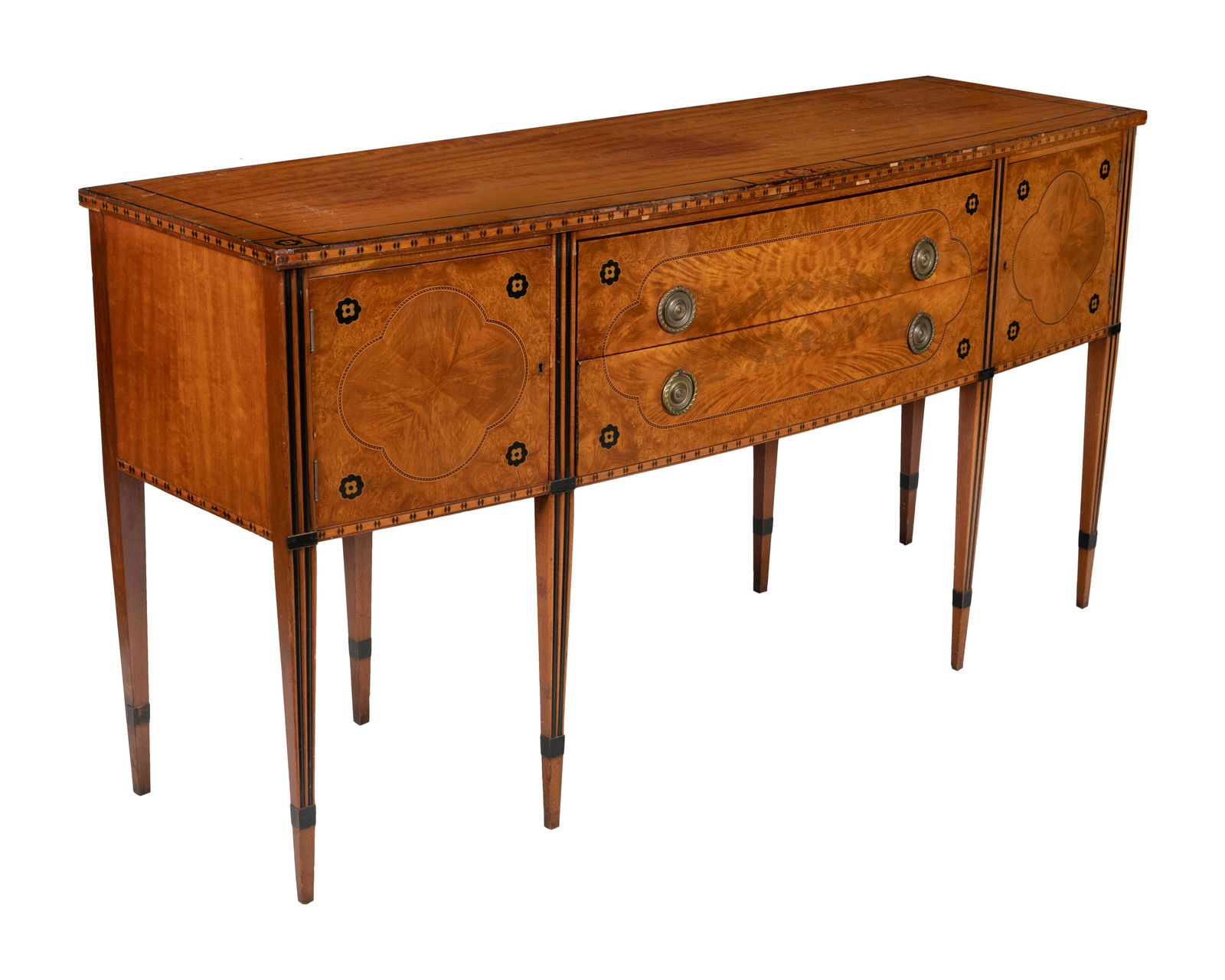 Robert Irwin - Adams Style Satinwood Sideboard (1 of 9)