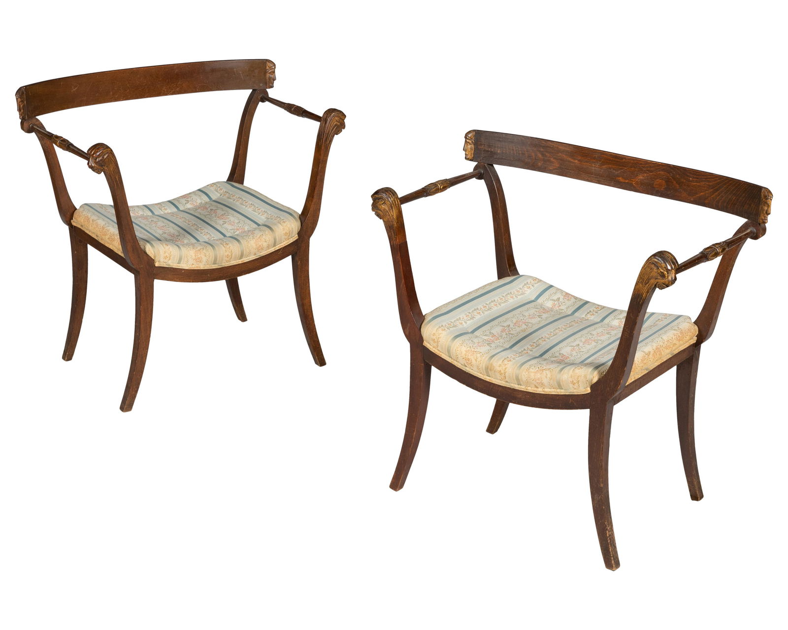 Savonarola Style Chairs - Pair (1 of 5)
