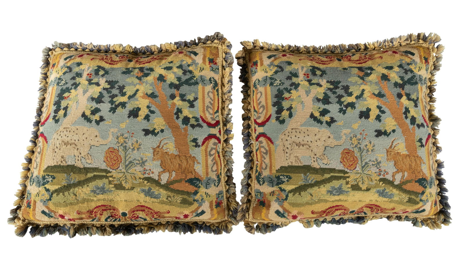 Needle and Petite Point Pillows (1 of 3)