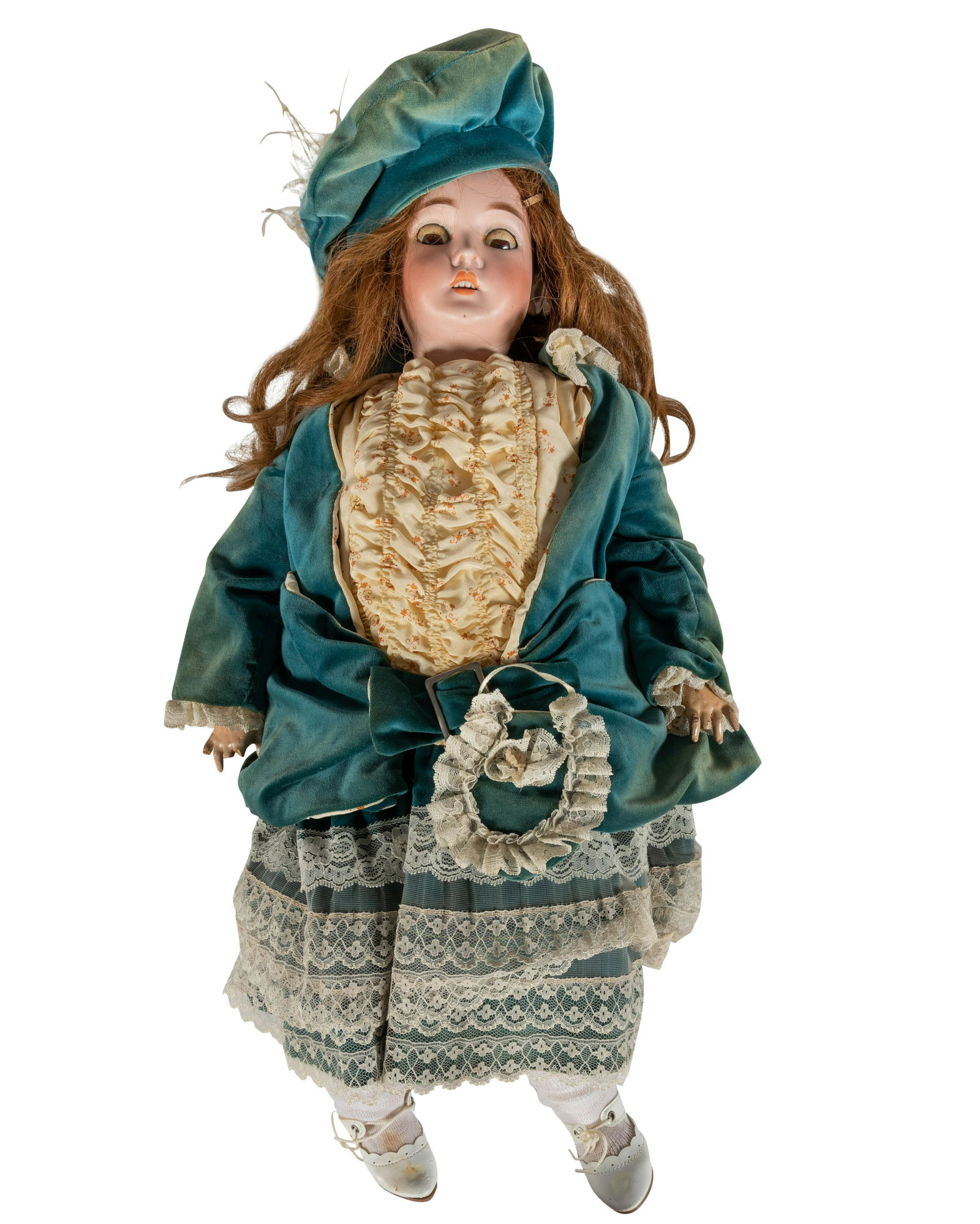 Pansy II German Bisque Head Doll (1 of 4)