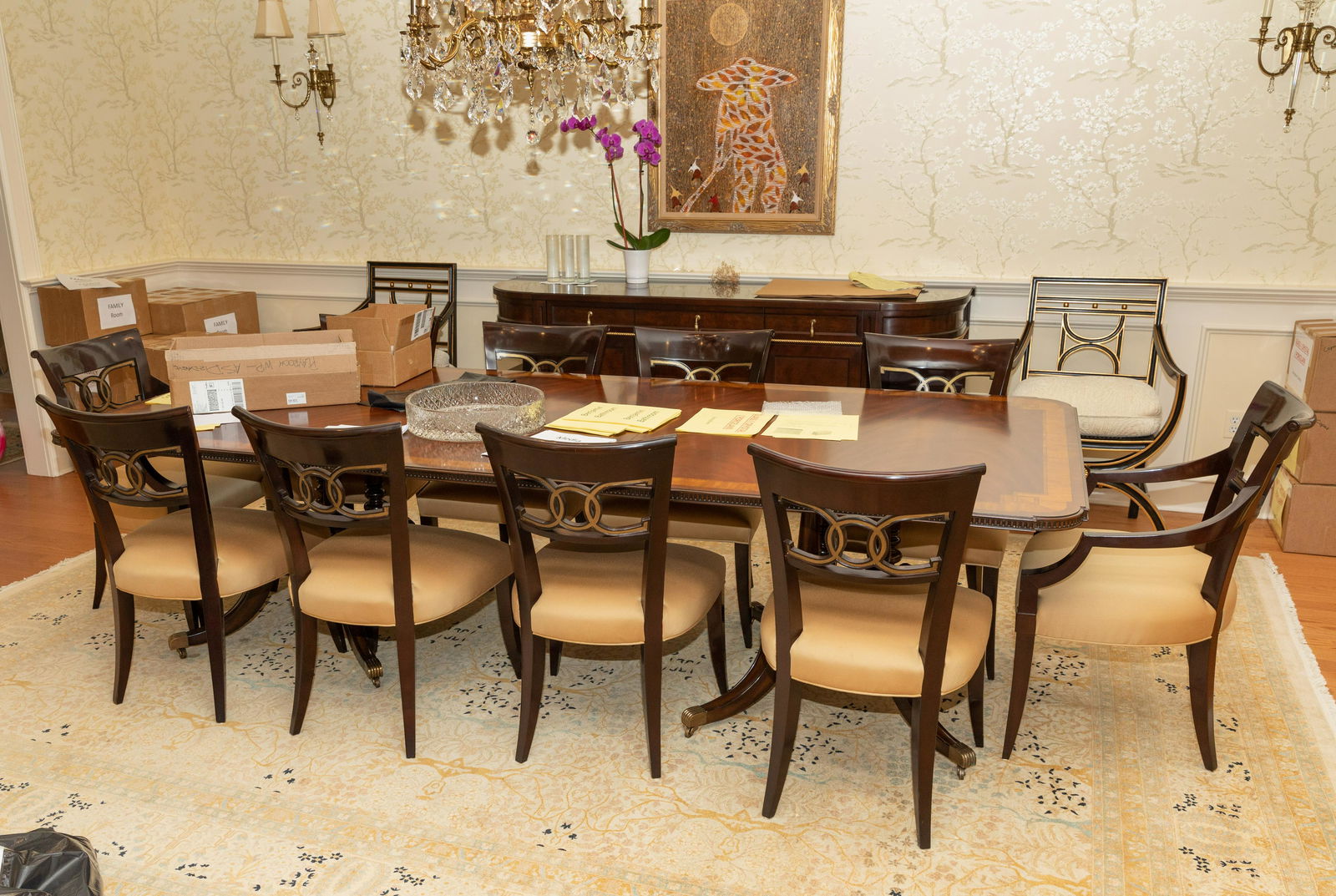 Baker - Regency Style Dining Chairs - 10 (1 of 3)