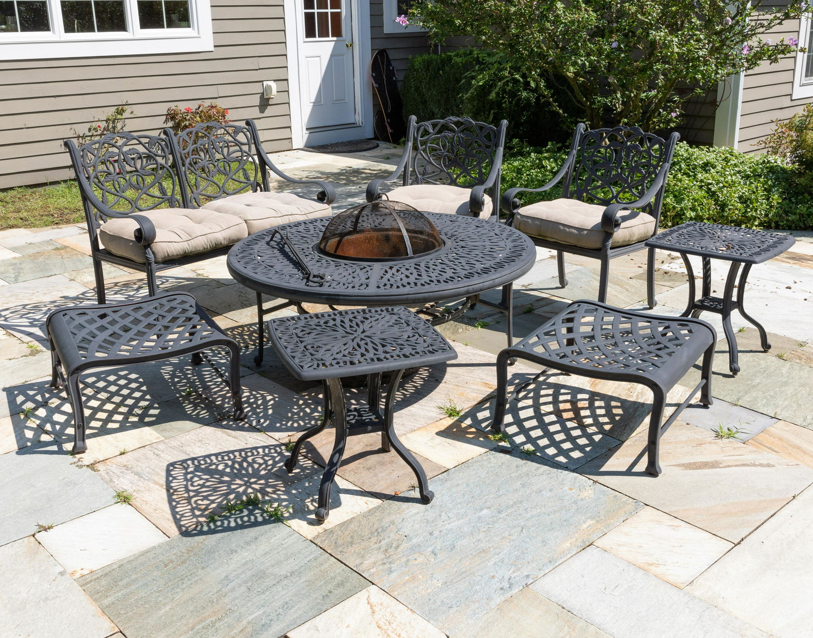 Cast Aluminum Porch Set - 18 Piece (1 of 5)