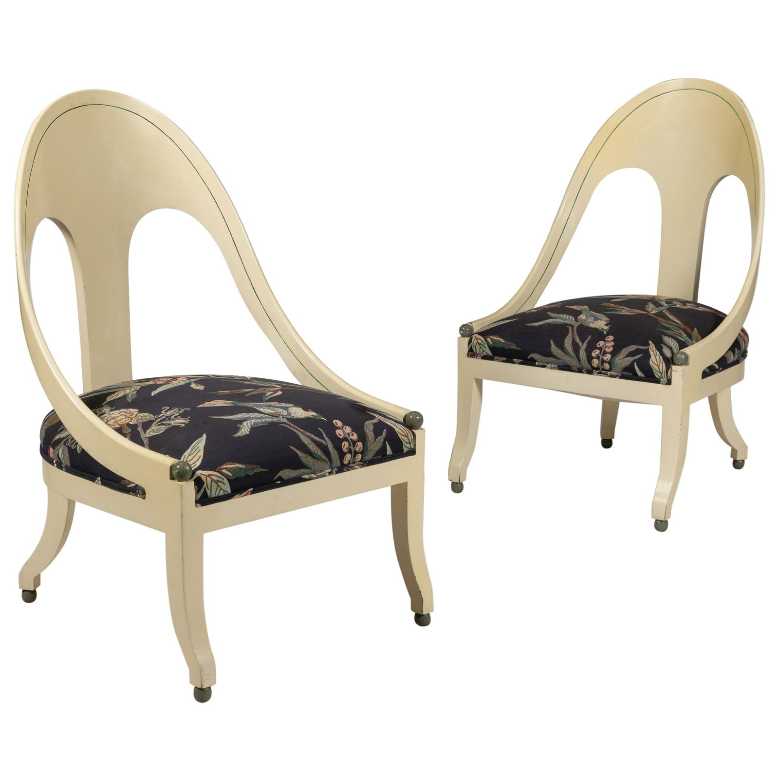 Michael Taylor Baker Spoon Chairs Oct 03 2019 Regency
