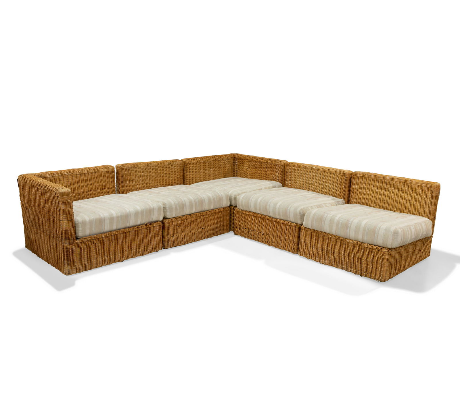 Wicker Sectional Sofa - 5 Pieces (1 of 5)