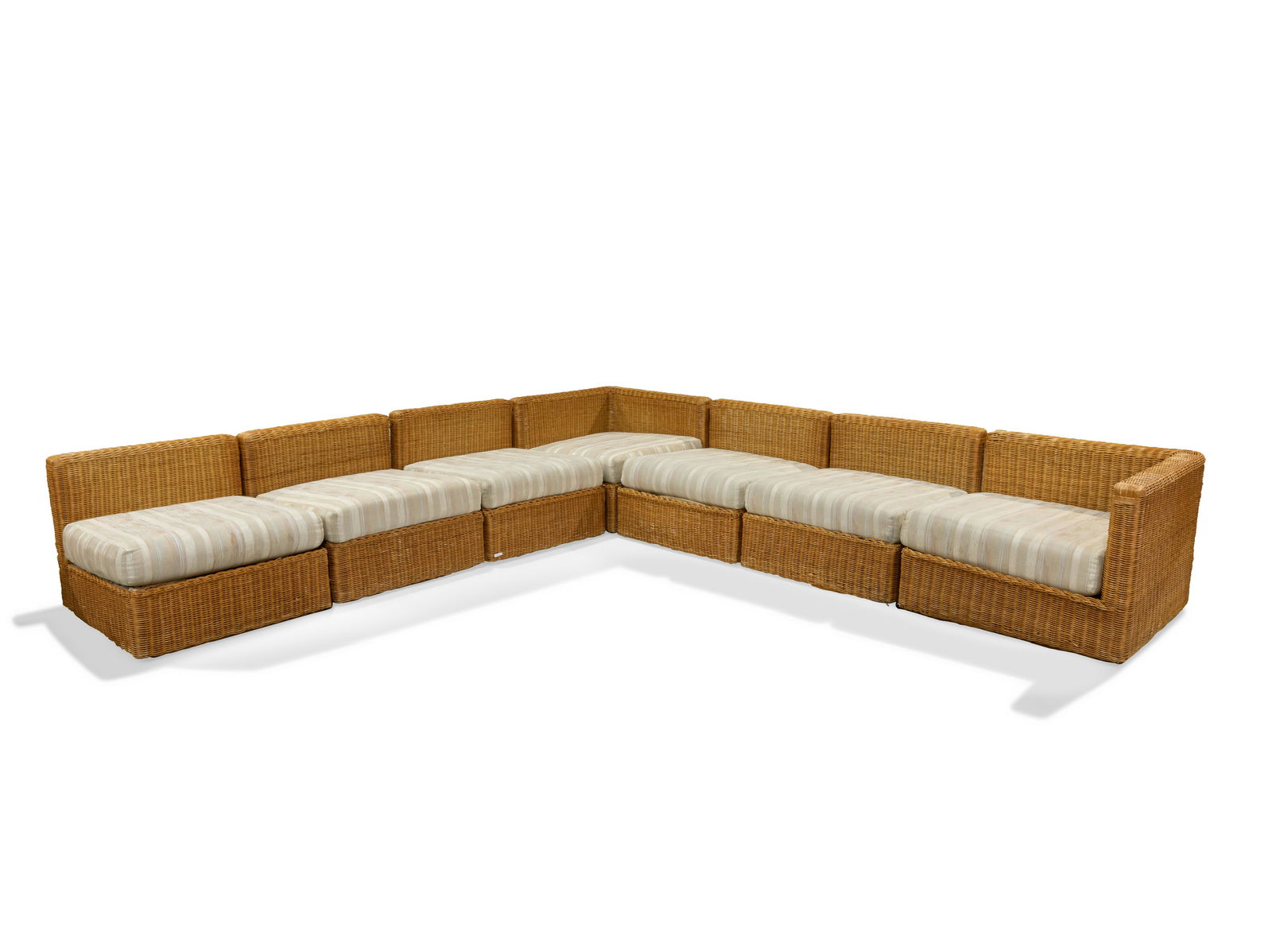 Wicker Sectional Sofa - 7 Pieces (1 of 6)