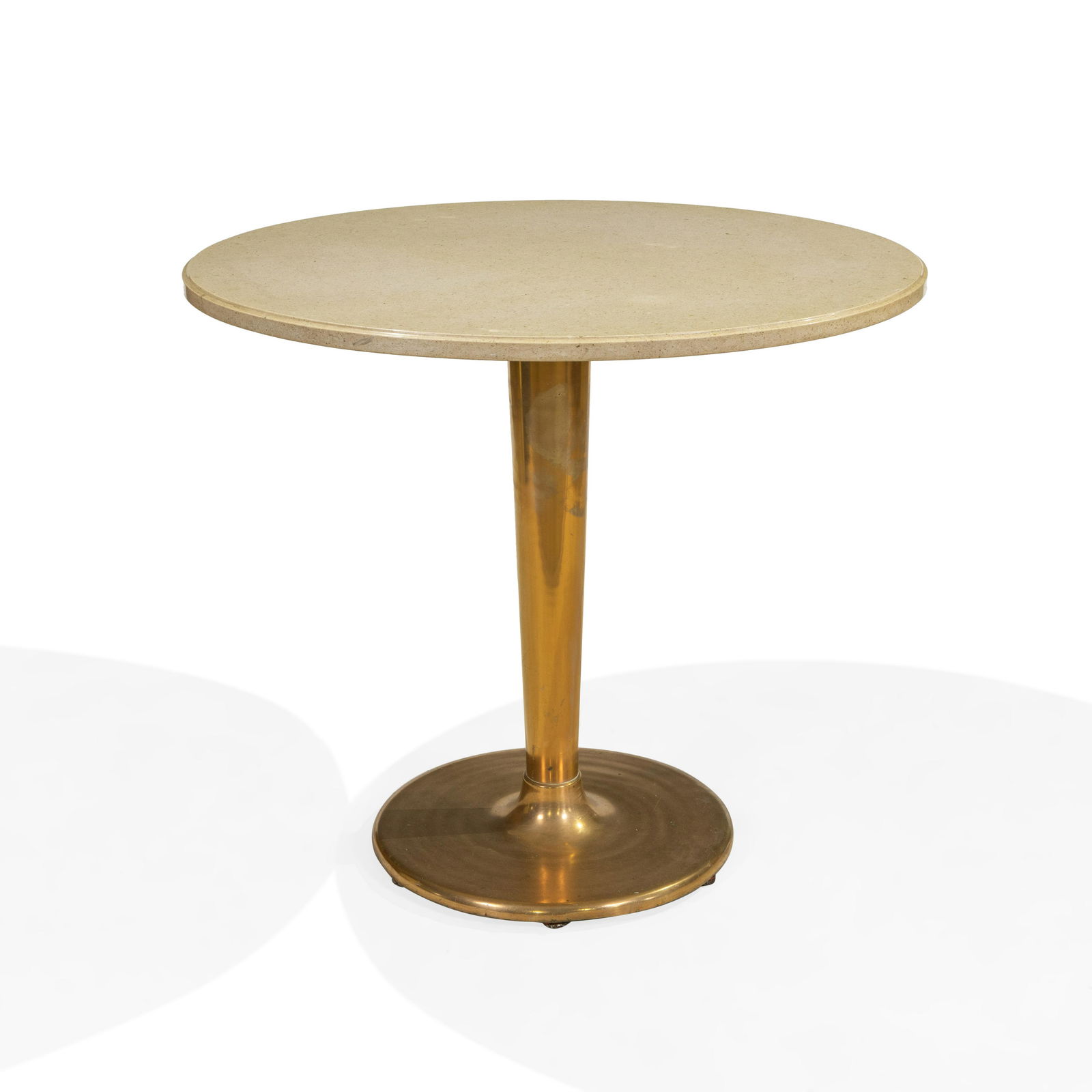 Granite Top Pedestal Table (1 of 5)