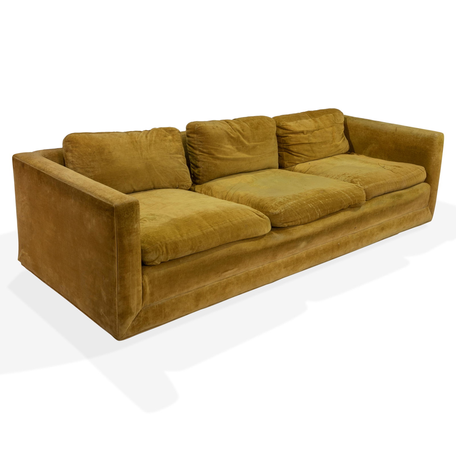 Milo Baughman - Sofa: Description - Milo Baughman sofa. Dimensions - 23" x 90" x 34"