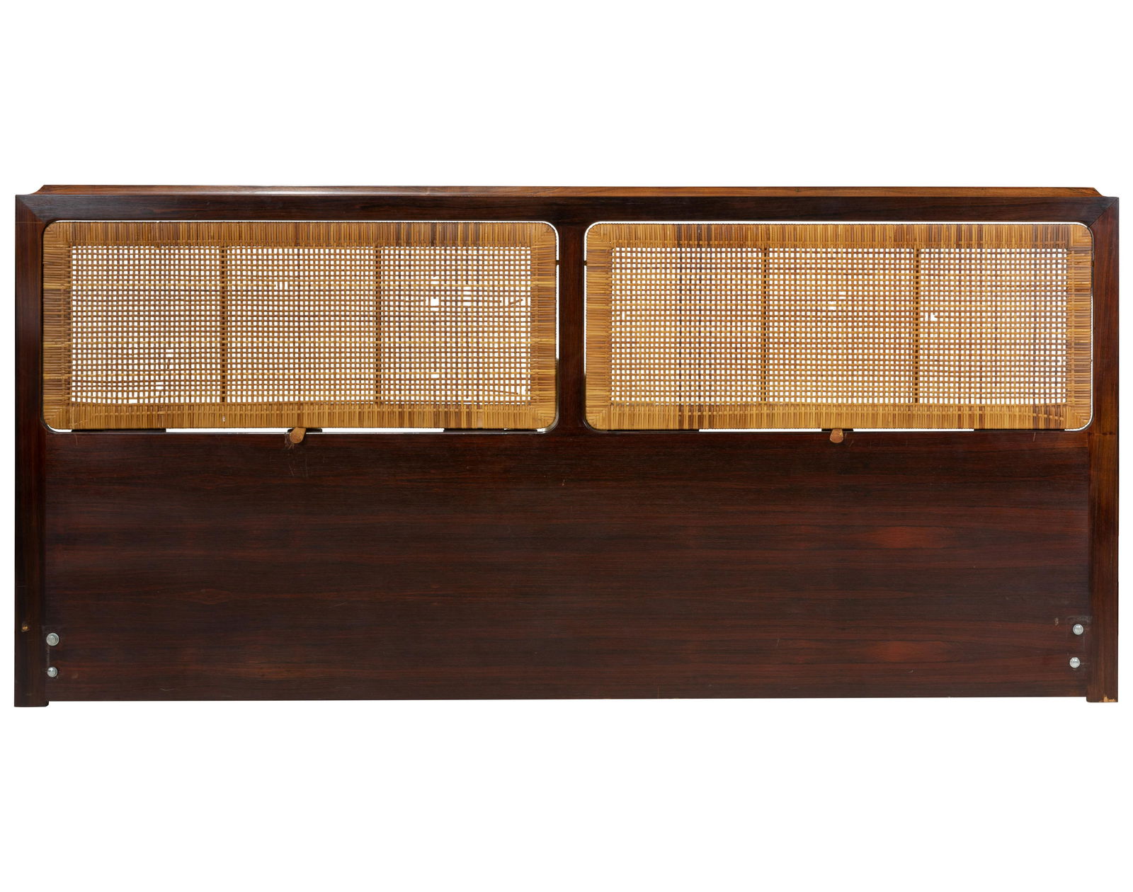 George Tanier - Rosewood and Cane Headboard (1 of 6)