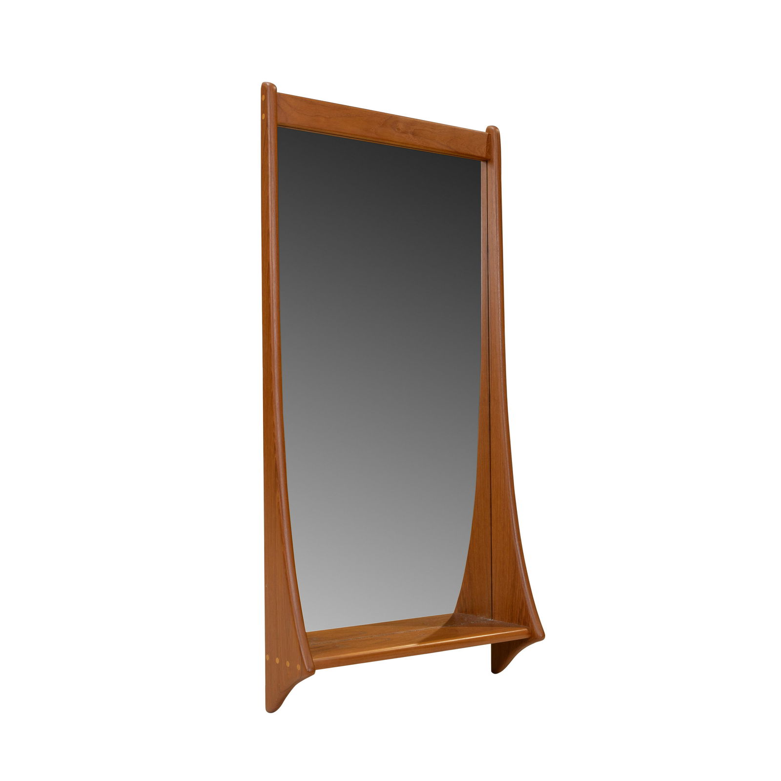 Danish Teak Mirror (1 of 4)