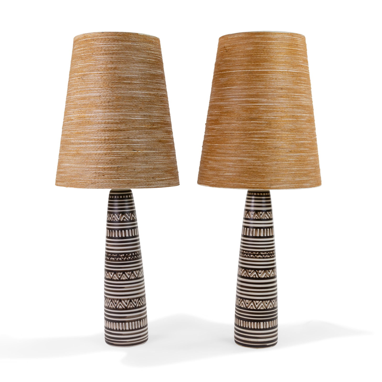 Lotte and Gunnar - Bostlund Pottery Lamps (1 of 5)