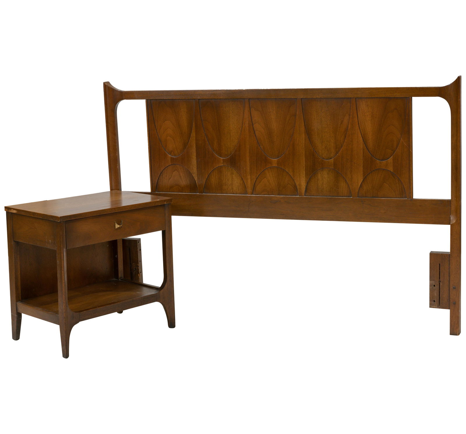 Brasilia - Headboard and Nightstand (1 of 2)