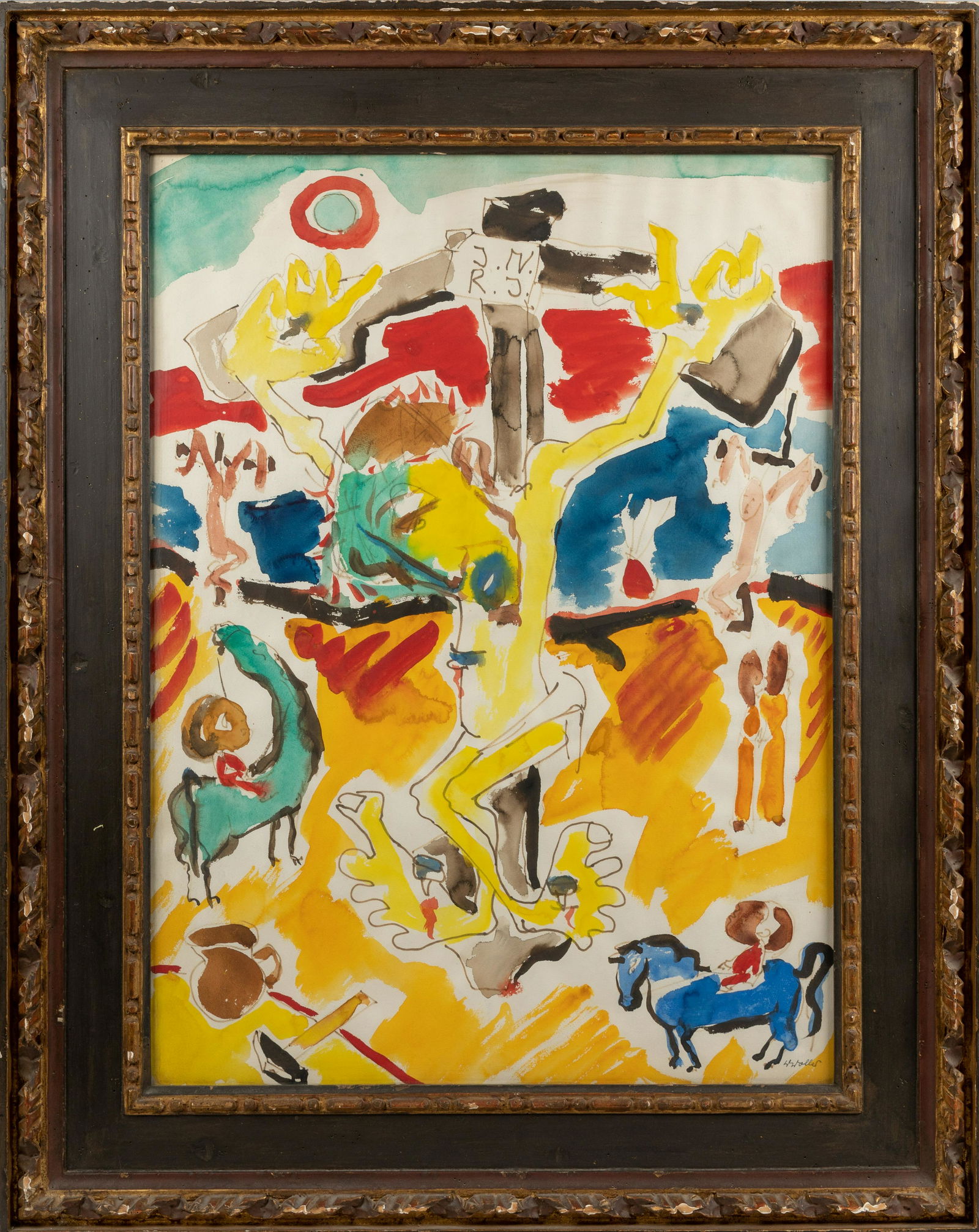 Abstract Mixed Media - W. Waller (1 of 3)