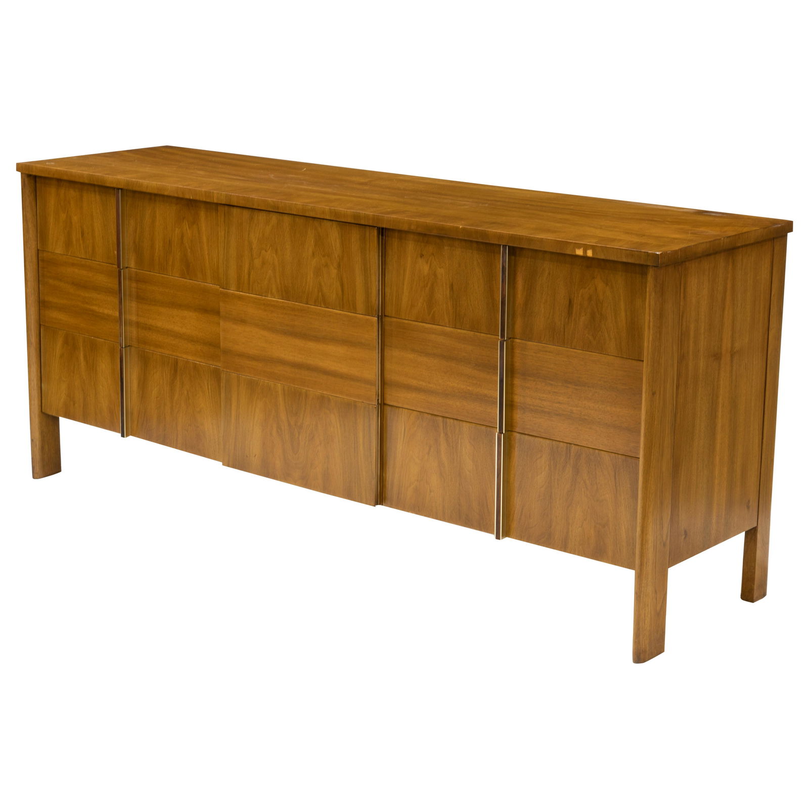 John Widdicomb - Walnut Triple Dresser (1 of 4)
