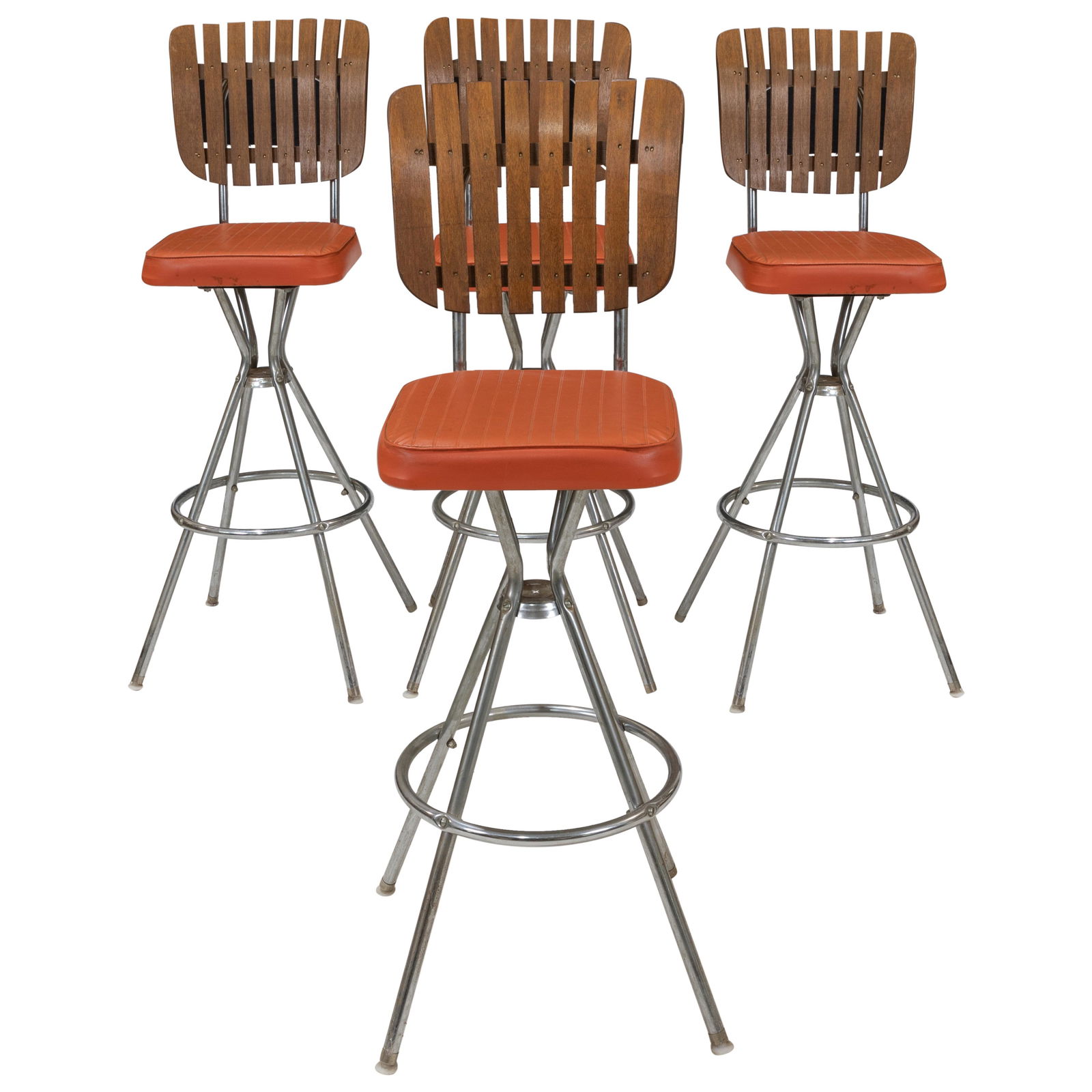 Arthur Umanoff Style Bar Stools - 4 (1 of 2)