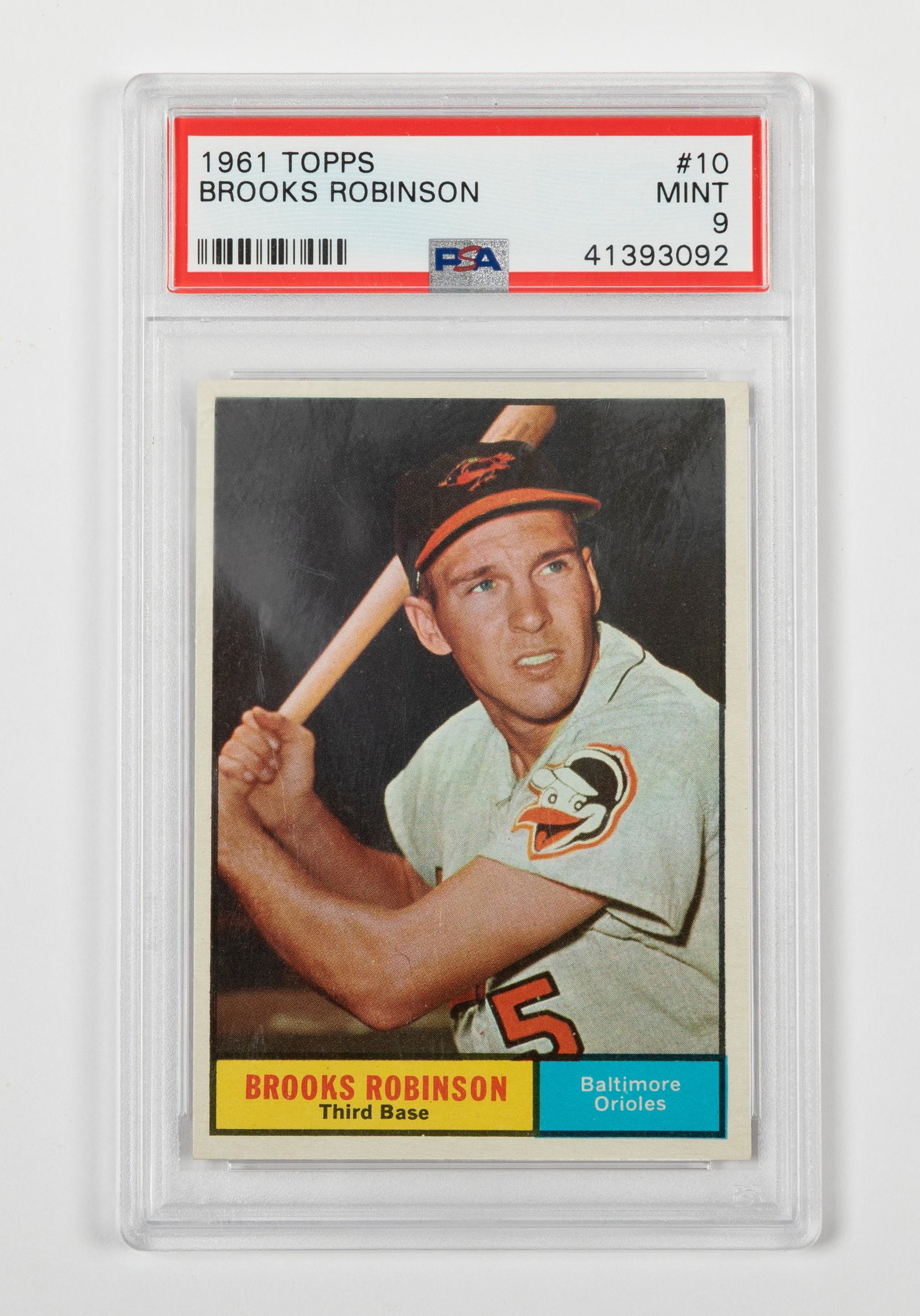 Topps - 1961 Brooks Robinson Baseball Card (1 of 2)