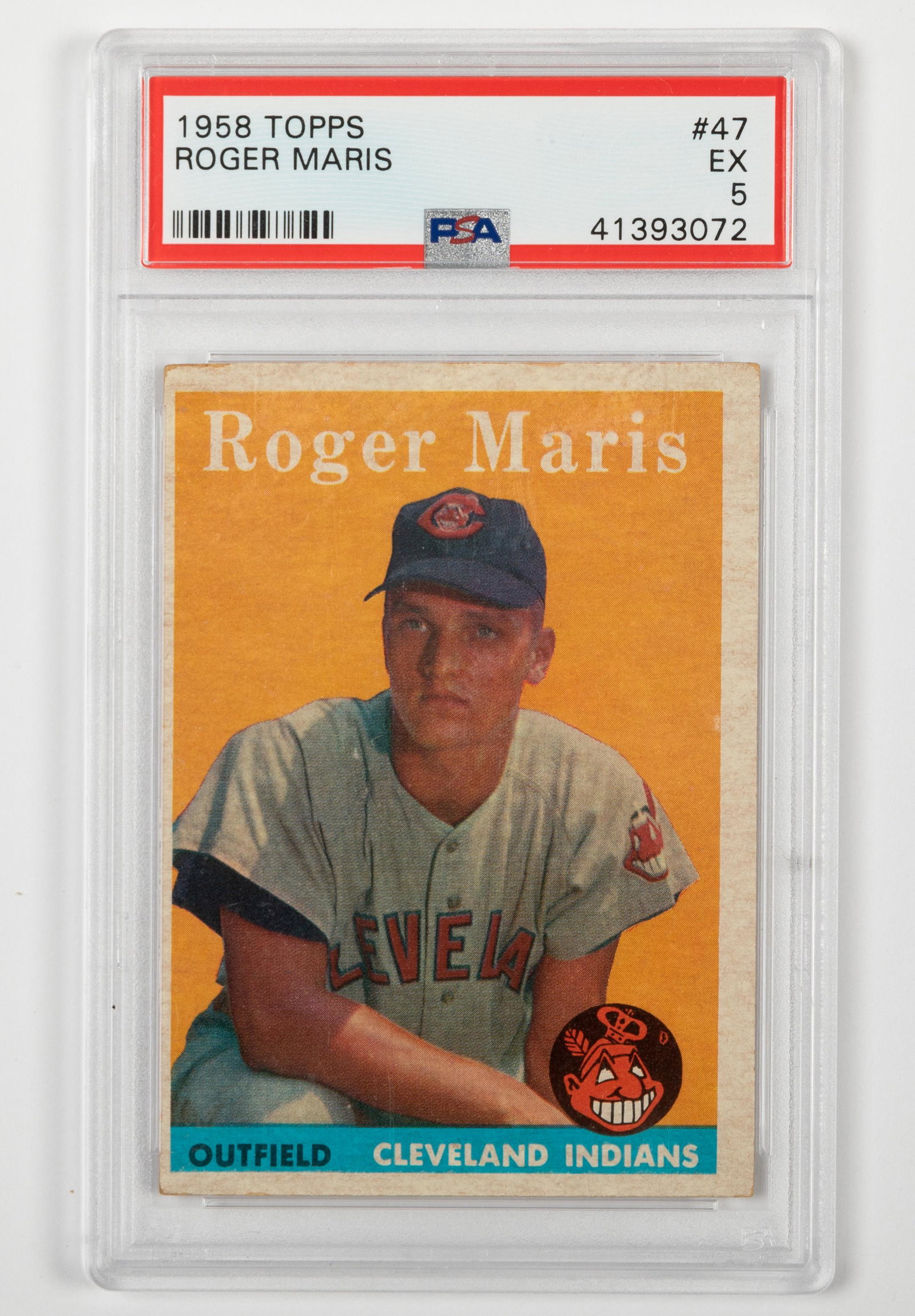 Topps - 1958 Roger Maris Baseball Card (1 of 2)