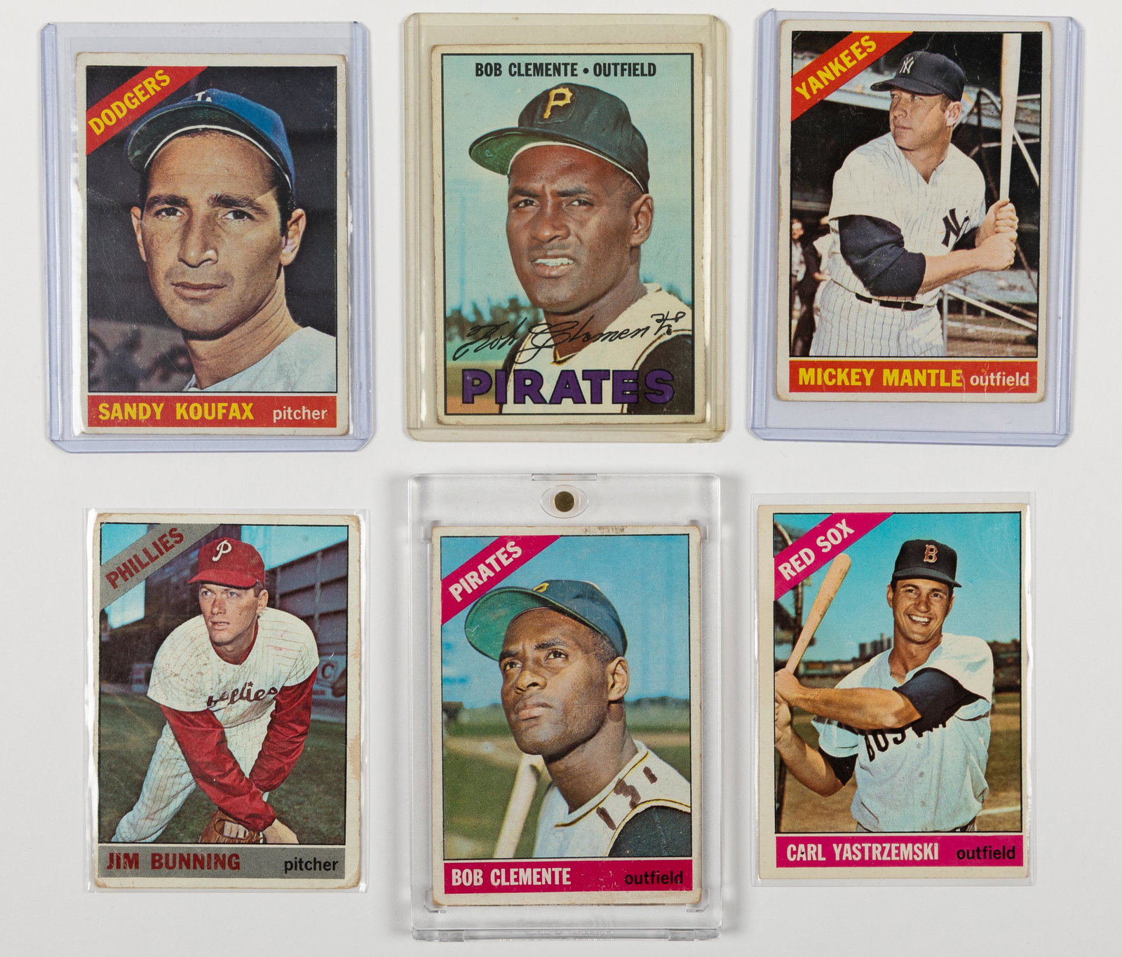 Topps - 1966 & 1967 Baseball Cards - 6 (1 of 2)