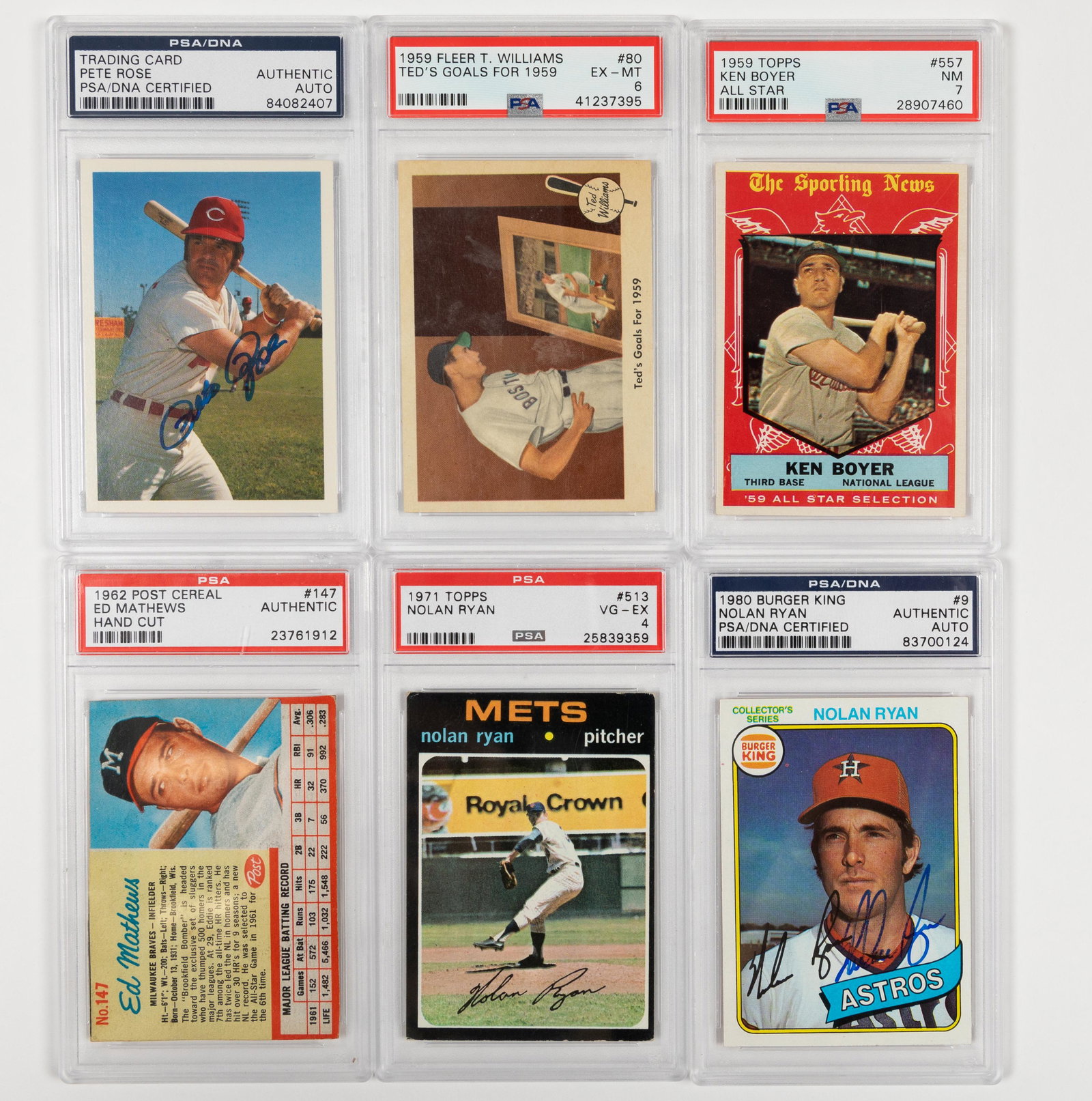Assorted Baseball Cards - 6 (1 of 2)