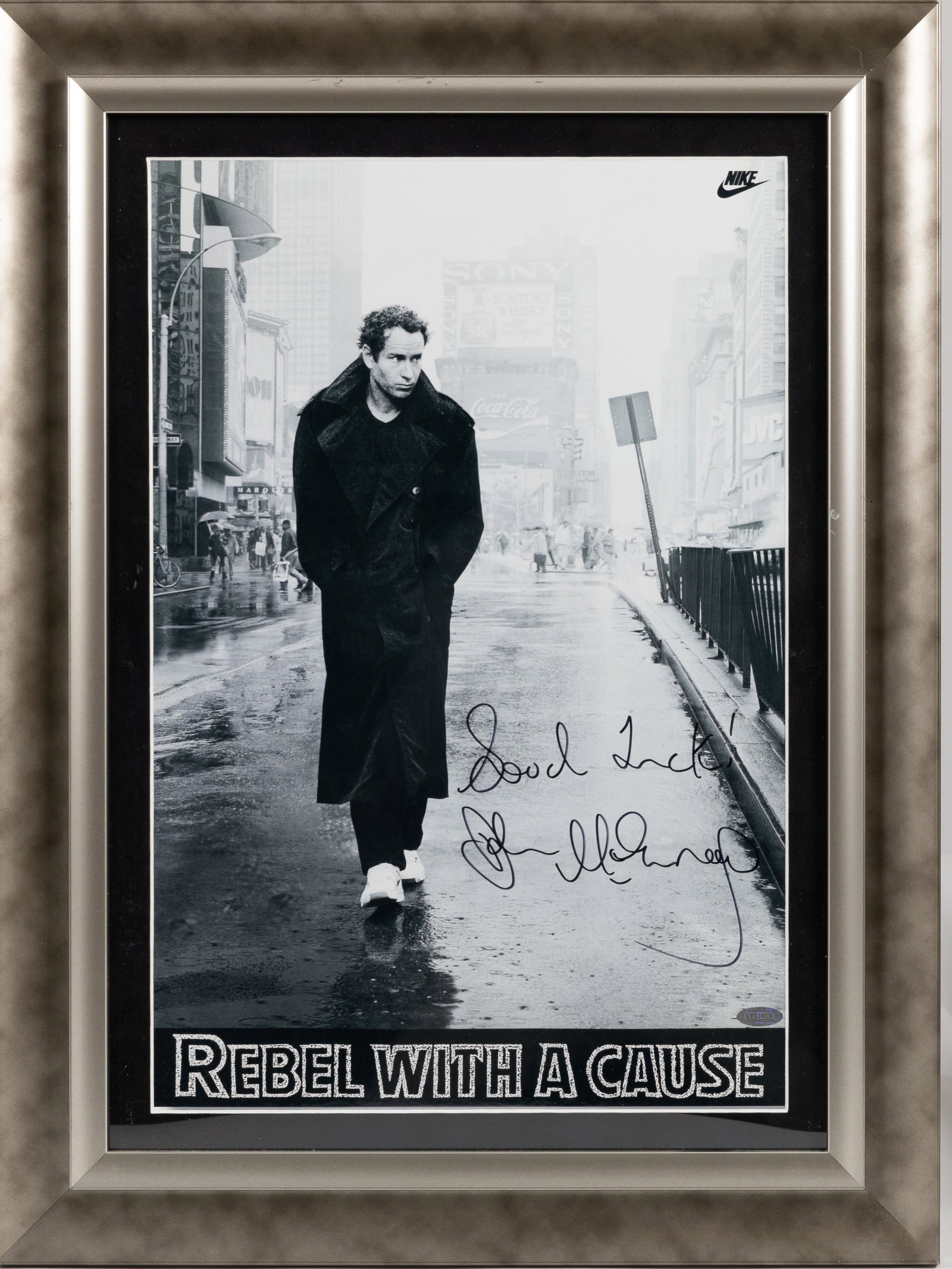 John McEnroe - Signed Photograph (1 of 2)