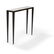 Iron and Lucite Console Table