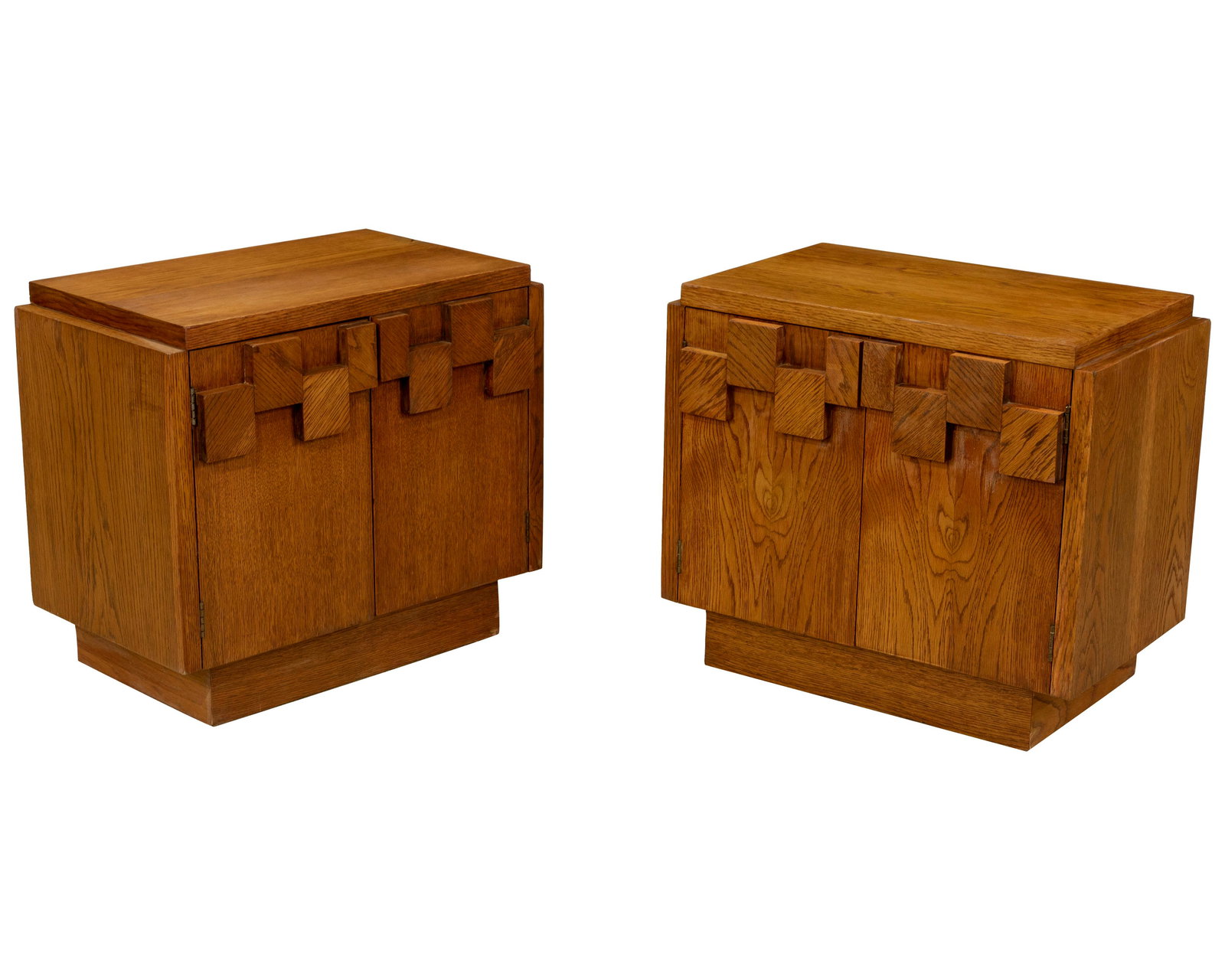 Brutalist Nightstands - Pair (1 of 4)