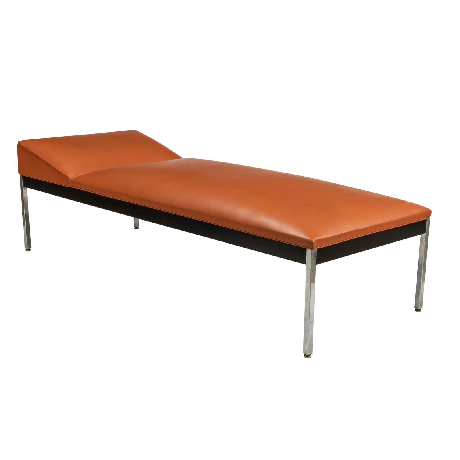 Mid Century Chrome Chaise Lounge (1 of 2)