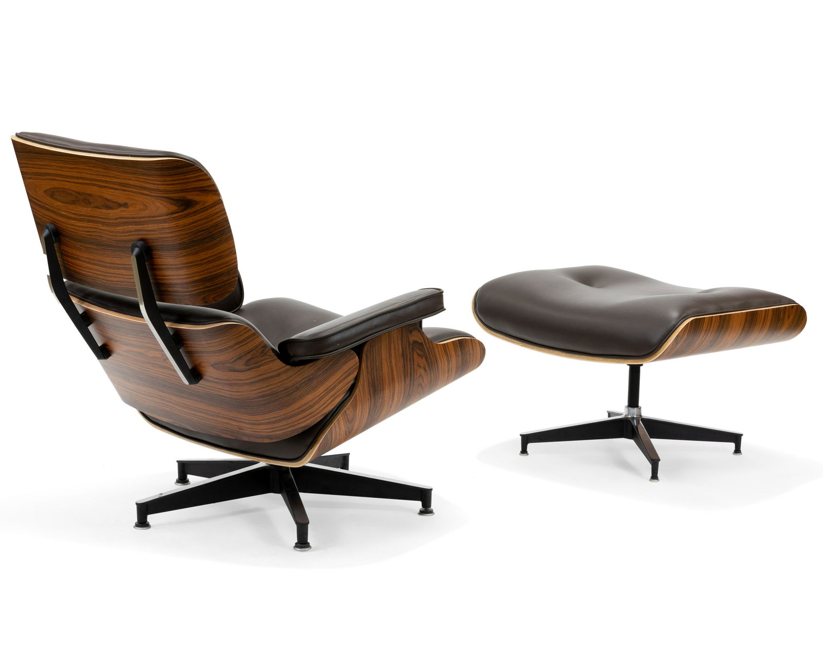 Eames Style Chair and Ottoman (1 of 6)