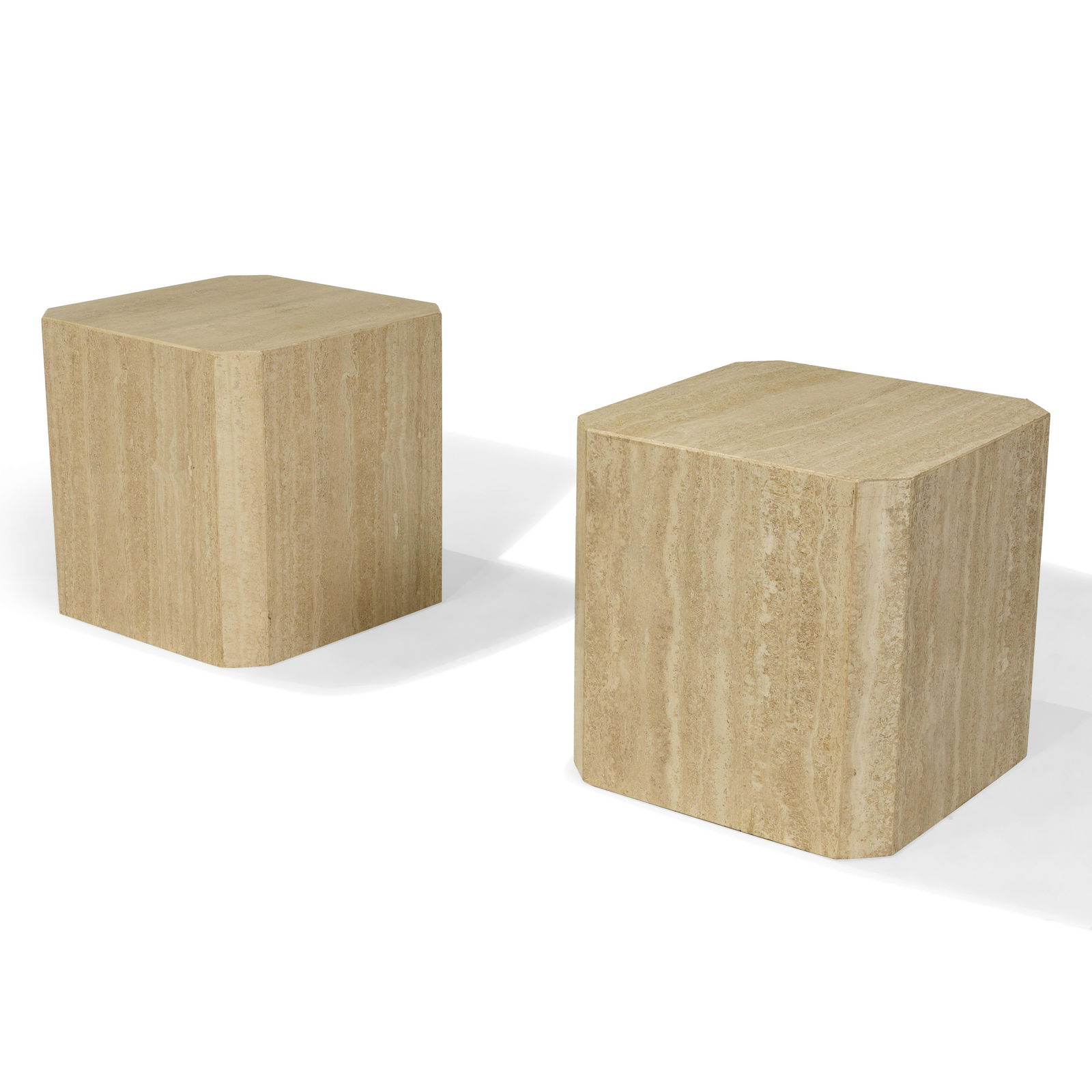 Willy Rizzo Style - Italian Travertine Tables (1 of 3)