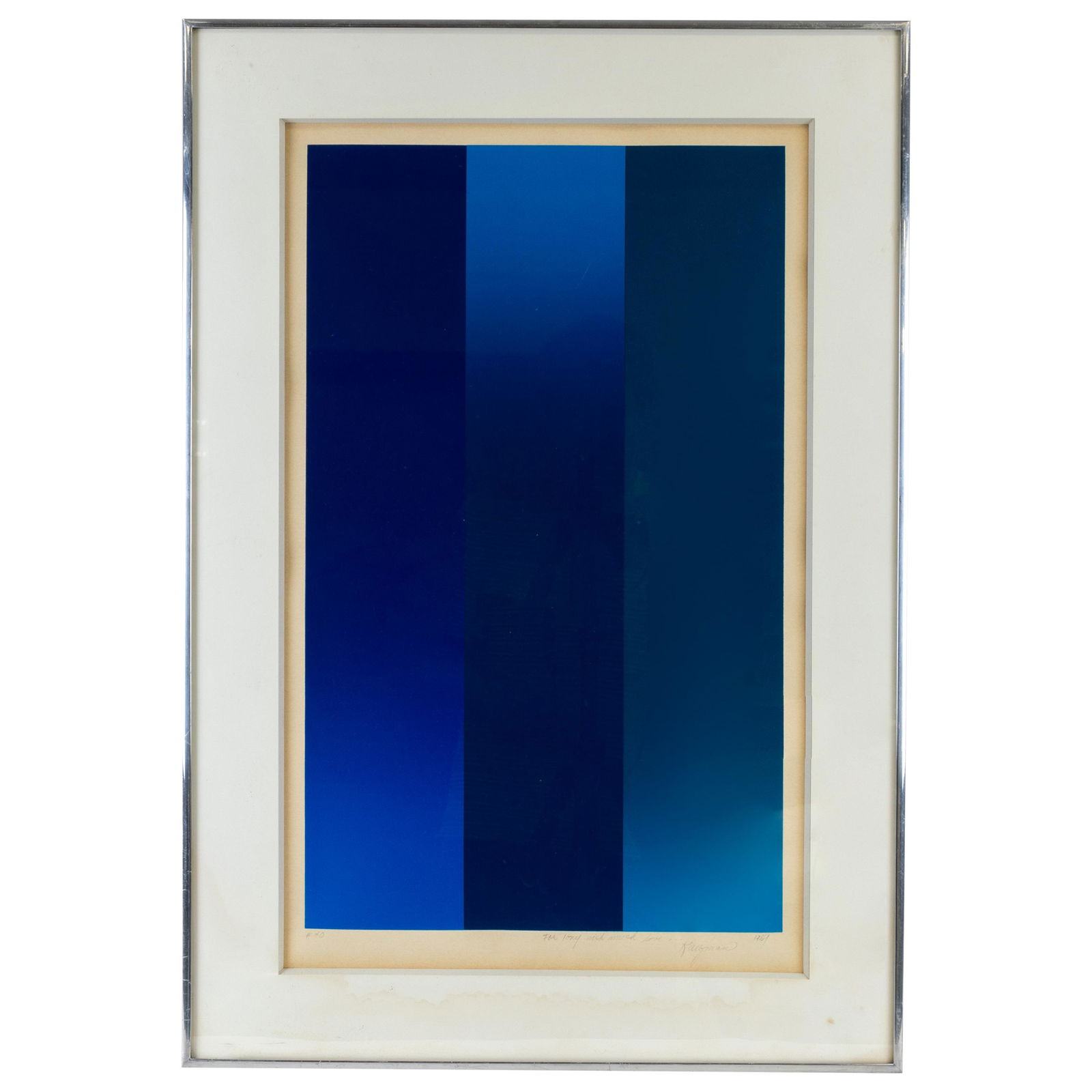 Abstract Geometric Print - Signed (1 of 3)