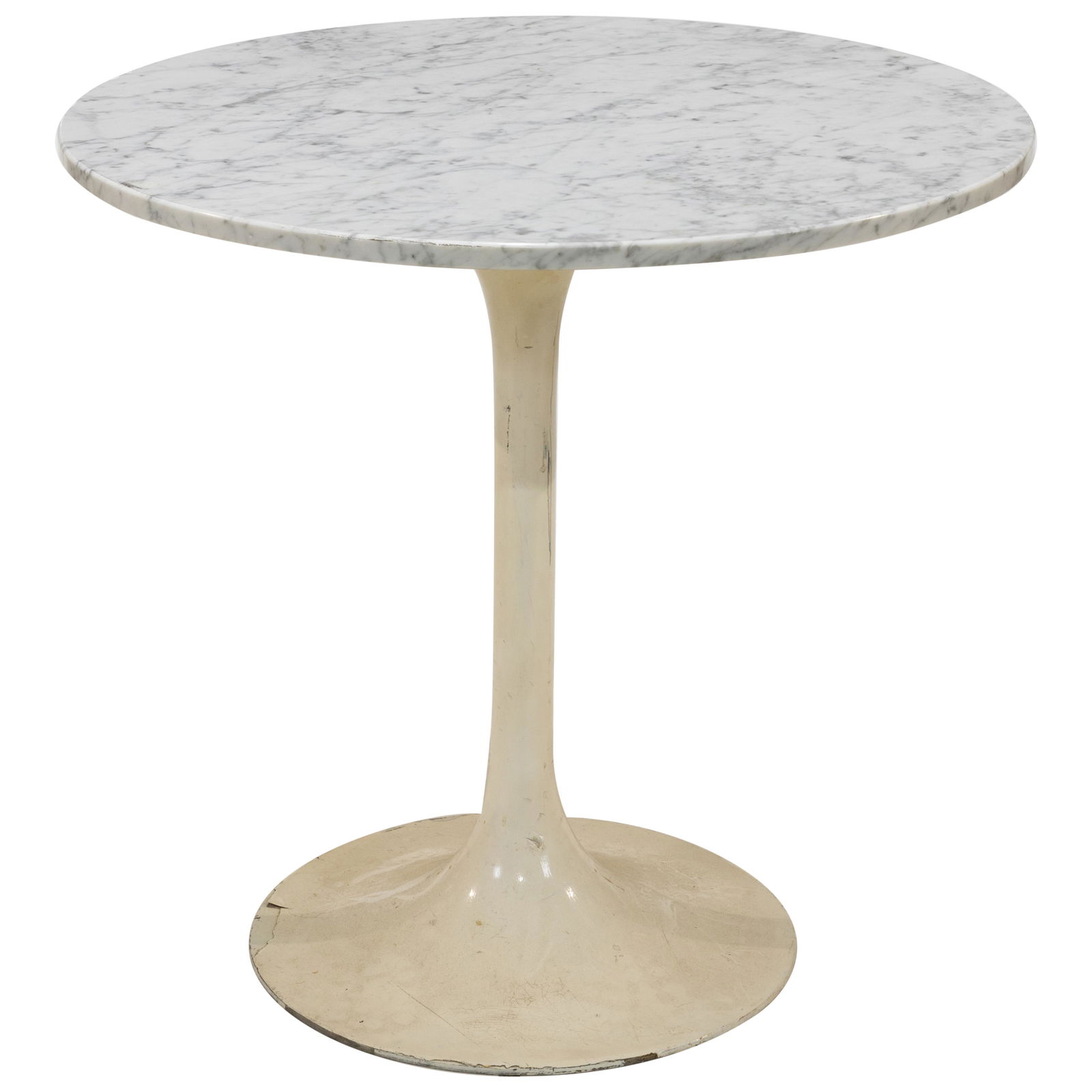 Marble Top Tulip Table (1 of 2)