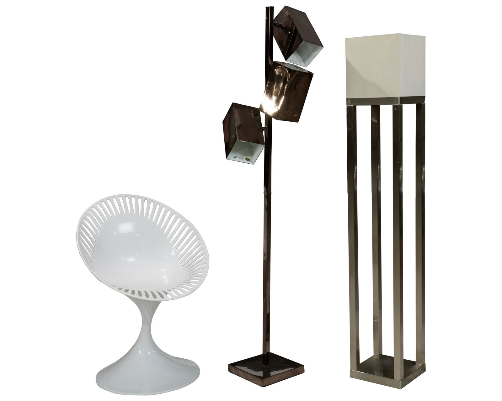 Chair and Two Lamps (1 of 1)