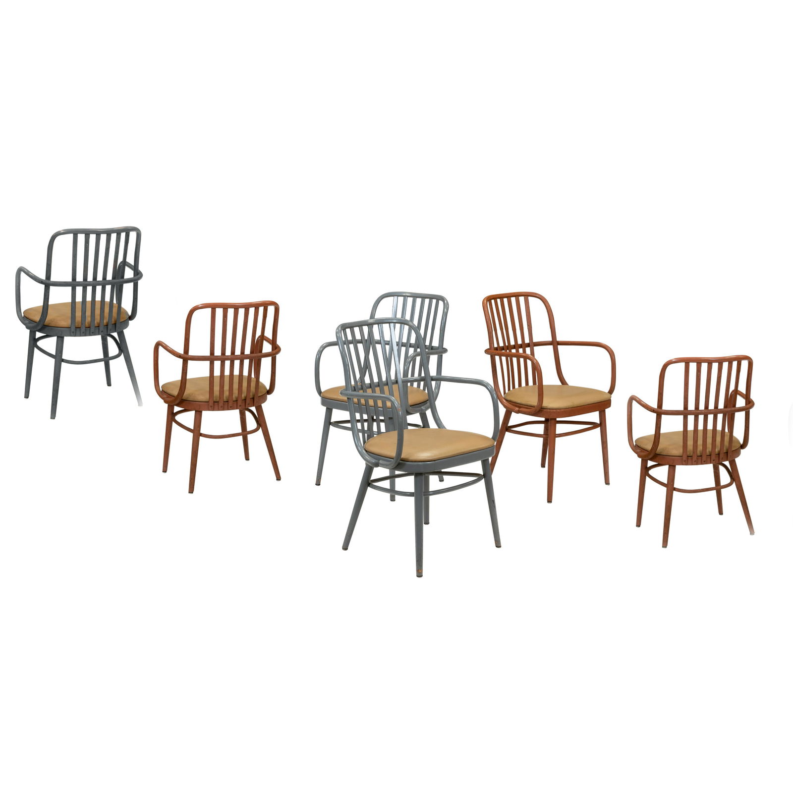Thonet  Style Arm Chairs - 6 (1 of 3)
