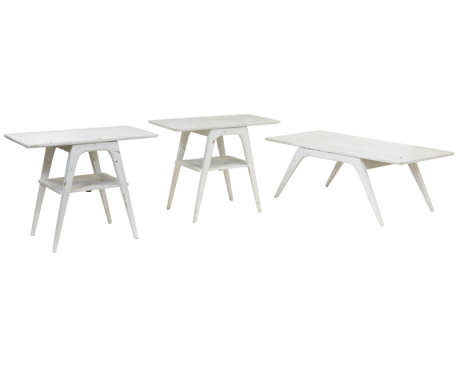 Painted Coffee Table and End Tables (1 of 3)