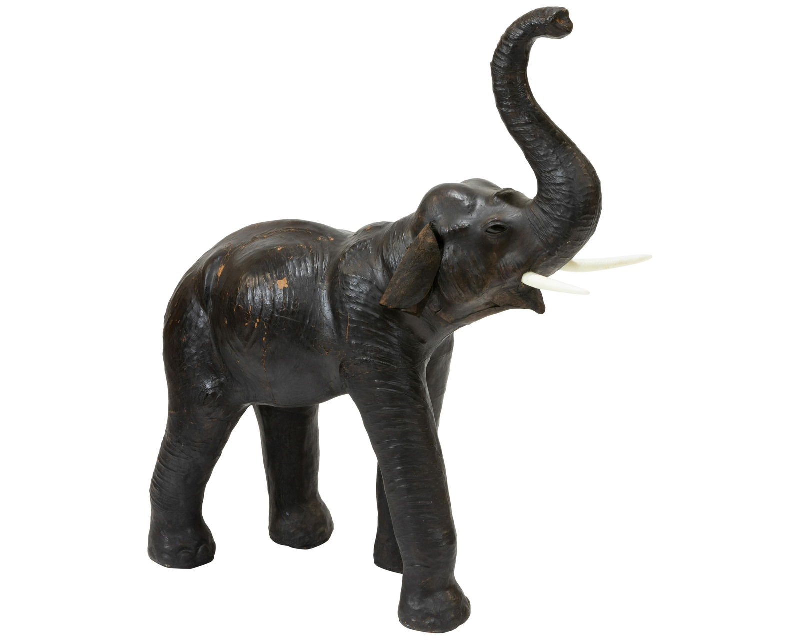 Leather Wrapped Elephant (1 of 3)